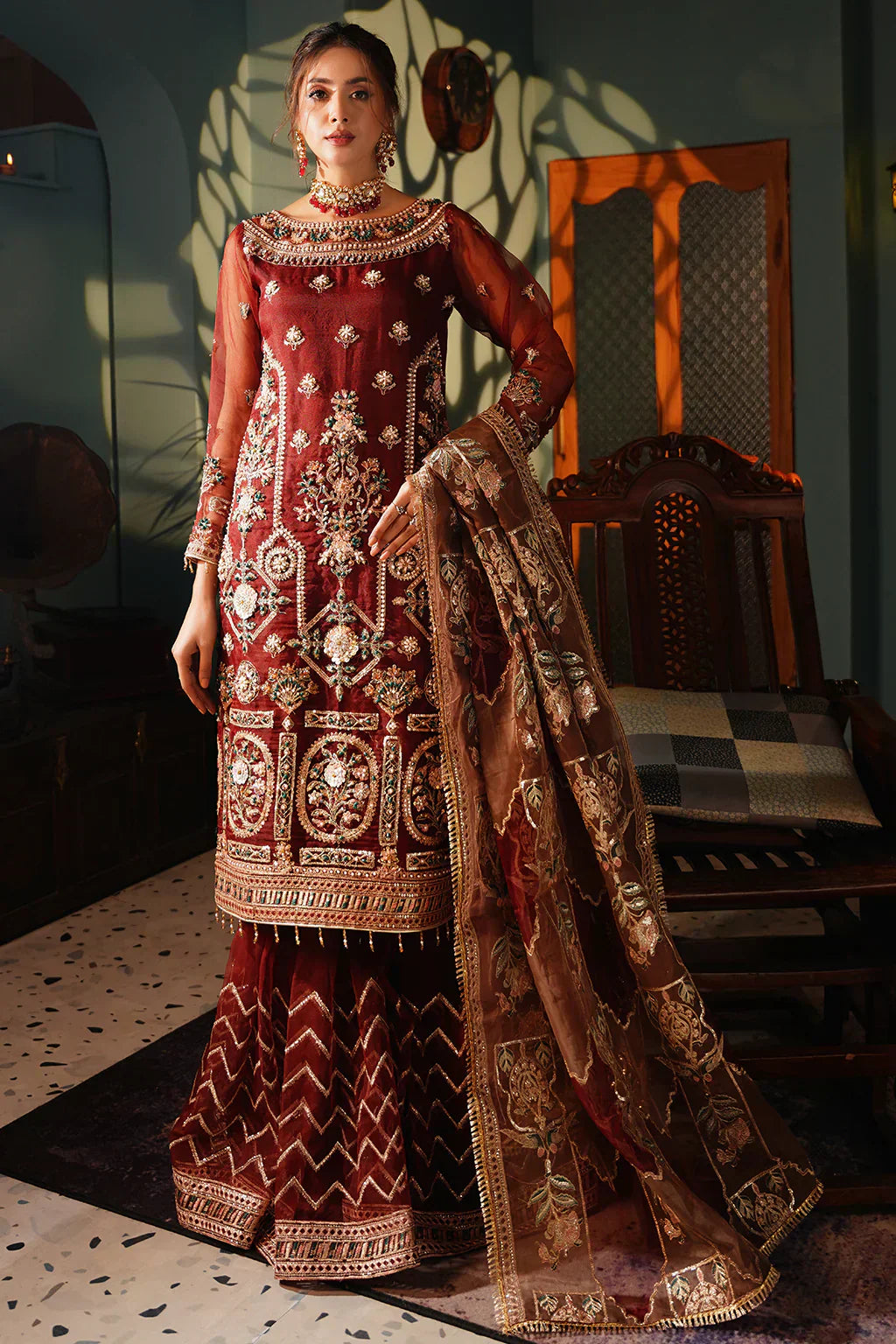 Maryams | Reet Formals | R-101 -  Maryams Formal - Original Designer Dress - House of Maryam