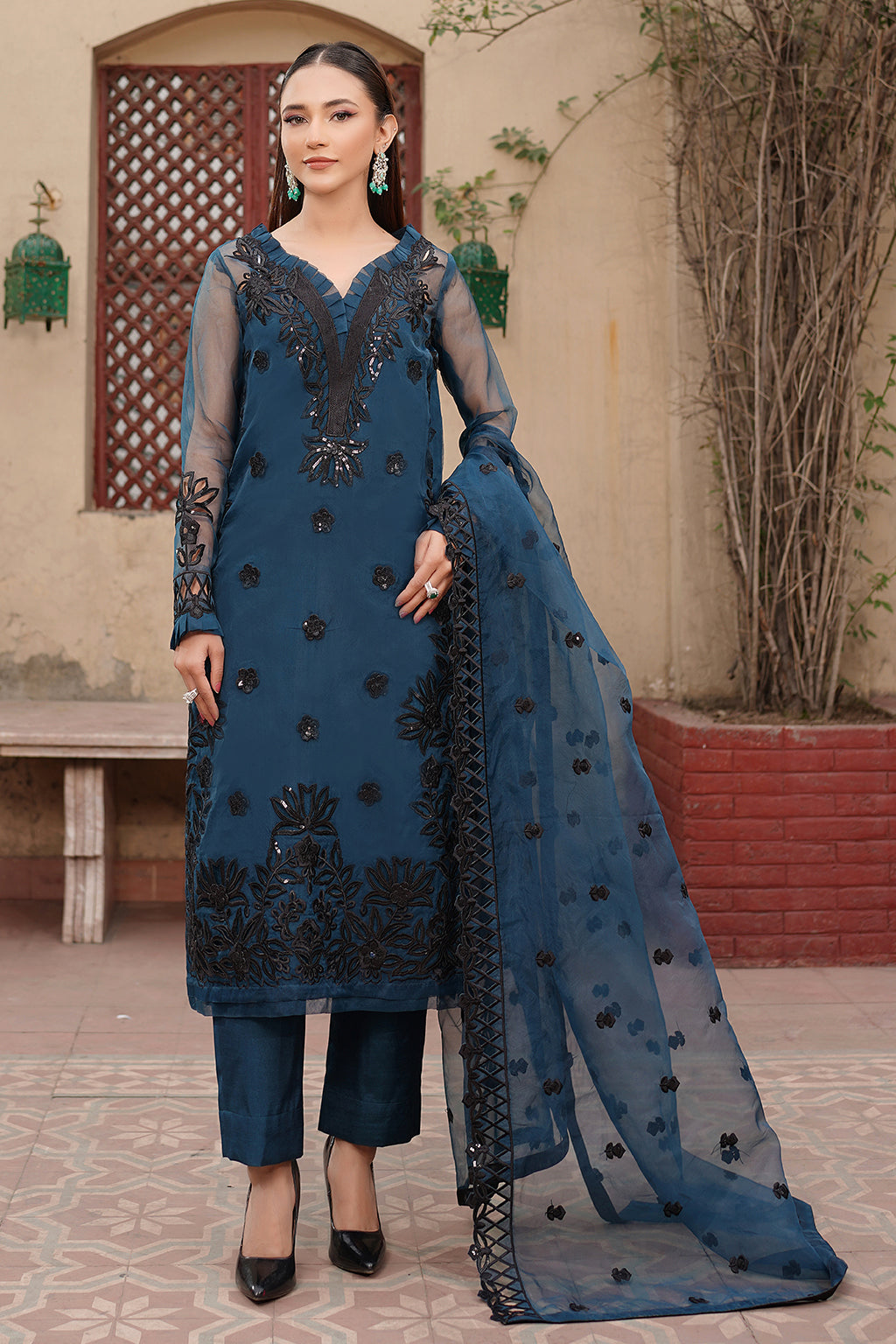 Maryams | Luxury Eid Pret | M-1102 -  Maryams Luxury - Original Designer Dress - House of Maryam