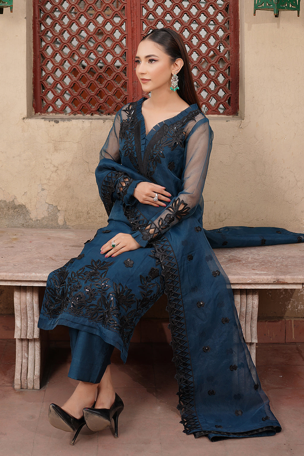 Maryams | Luxury Eid Pret | M-1102 -  Maryams Luxury - Original Designer Dress - House of Maryam