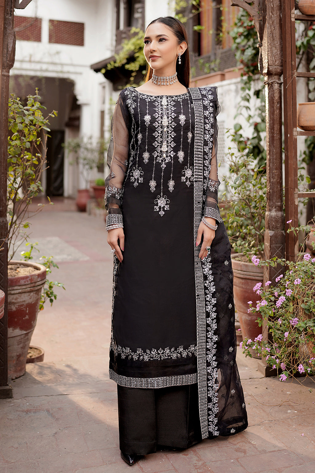 Maryams | Luxury Eid Pret | M-1106 -  Maryams Luxury - Original Designer Dress - House of Maryam