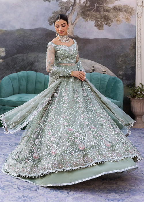 Sadaf Fawad Khan | Wedding Festive 25 | Seafoam -  Sadaf Fawad Khan Ladies Clothes - Original Designer Dress - House of Maryam