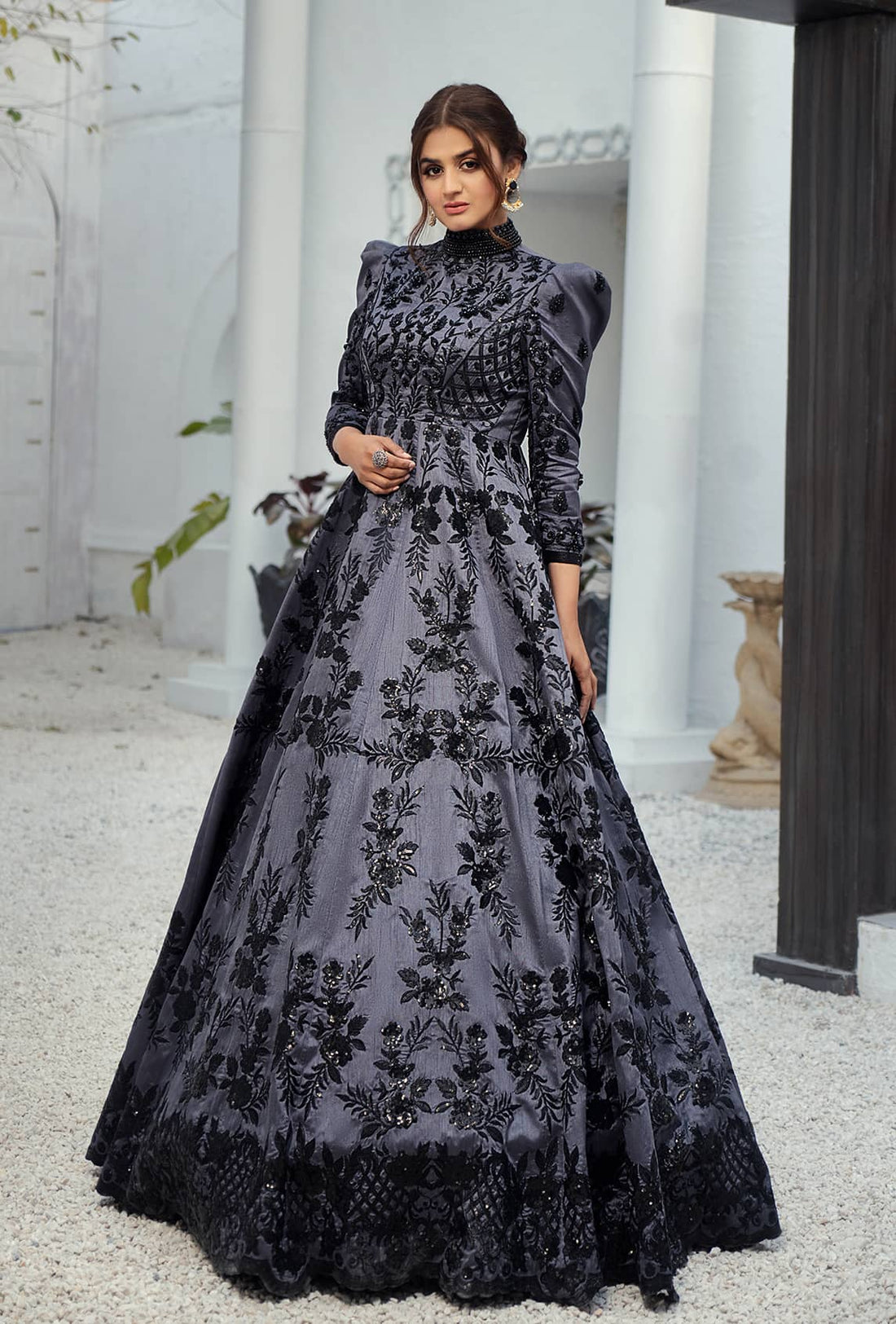 Waqas Shah | Malika E Jahan | Meeral -  Waqas Shah Formal - Original Designer Dress - House of Maryam