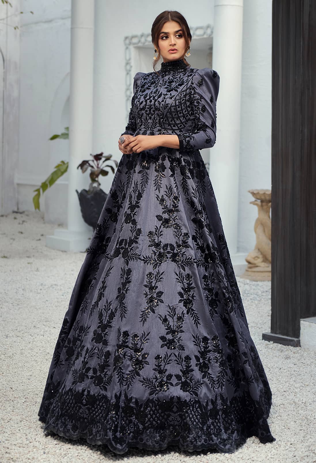 Waqas Shah | Malika E Jahan | Meeral -  Waqas Shah Formal - Original Designer Dress - House of Maryam