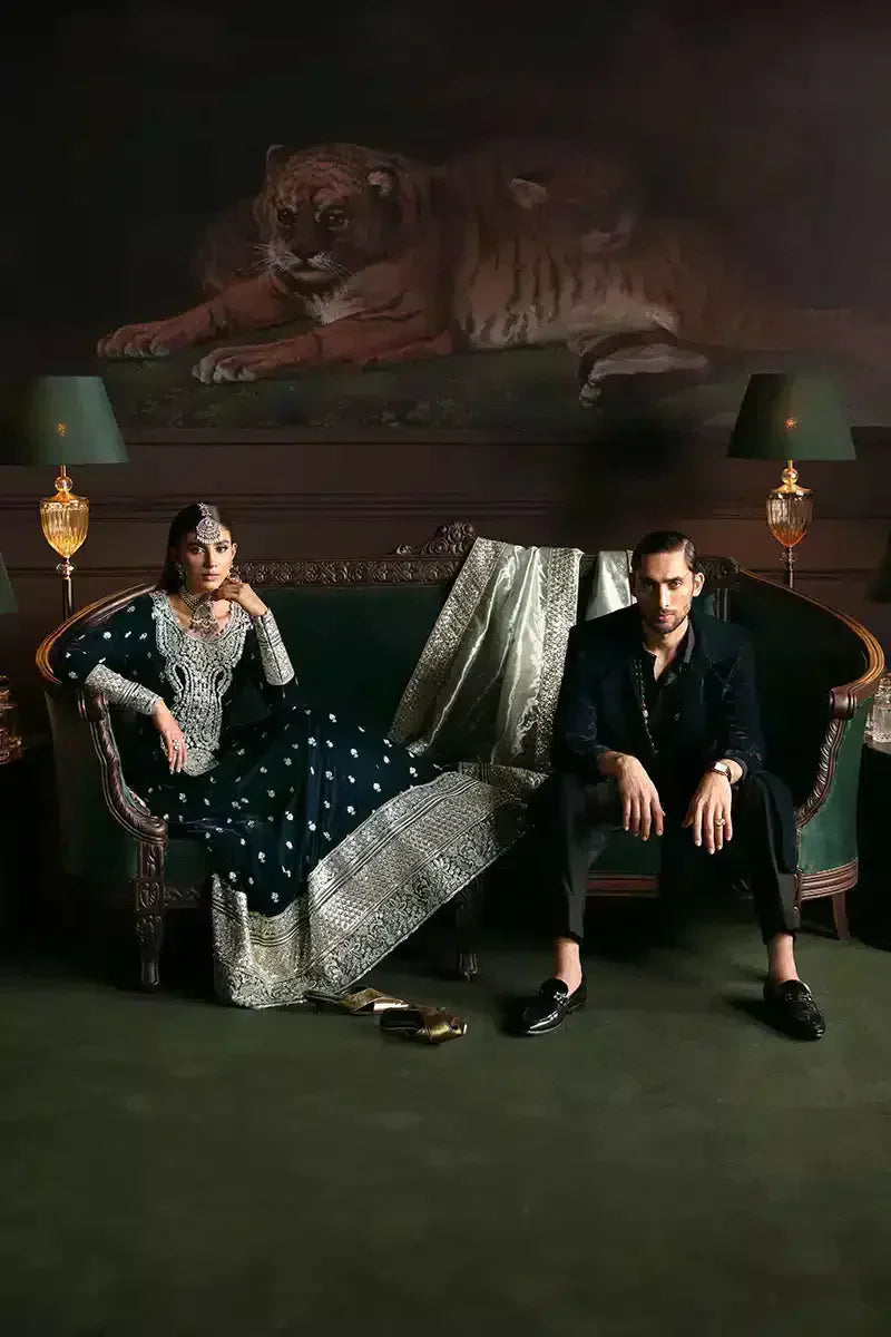 Mushq | Niloufer Velvet Edit 23 | Royan -  Mushq Bridal - Original Designer Dress - House of Maryam