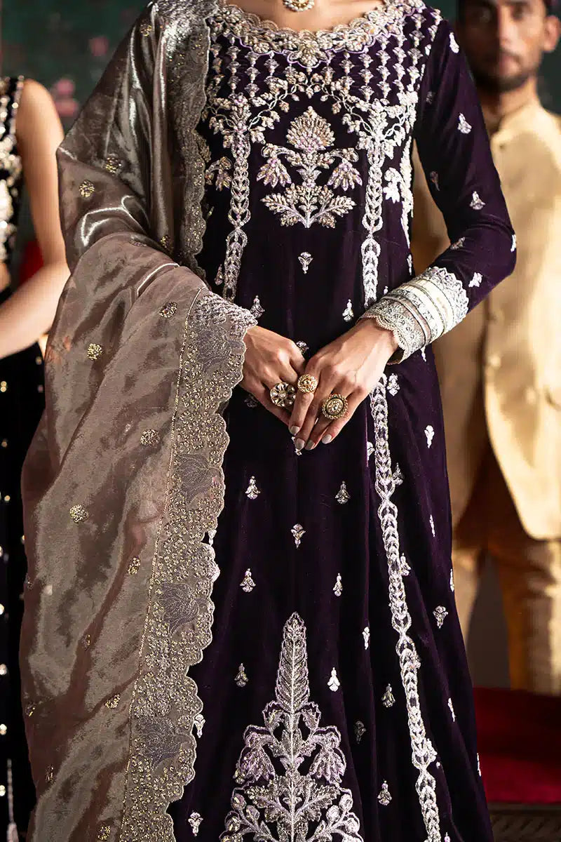 Mushq | Niloufer Velvet Edit 23 | Shirin -  Mushq Bridal - Original Designer Dress - House of Maryam