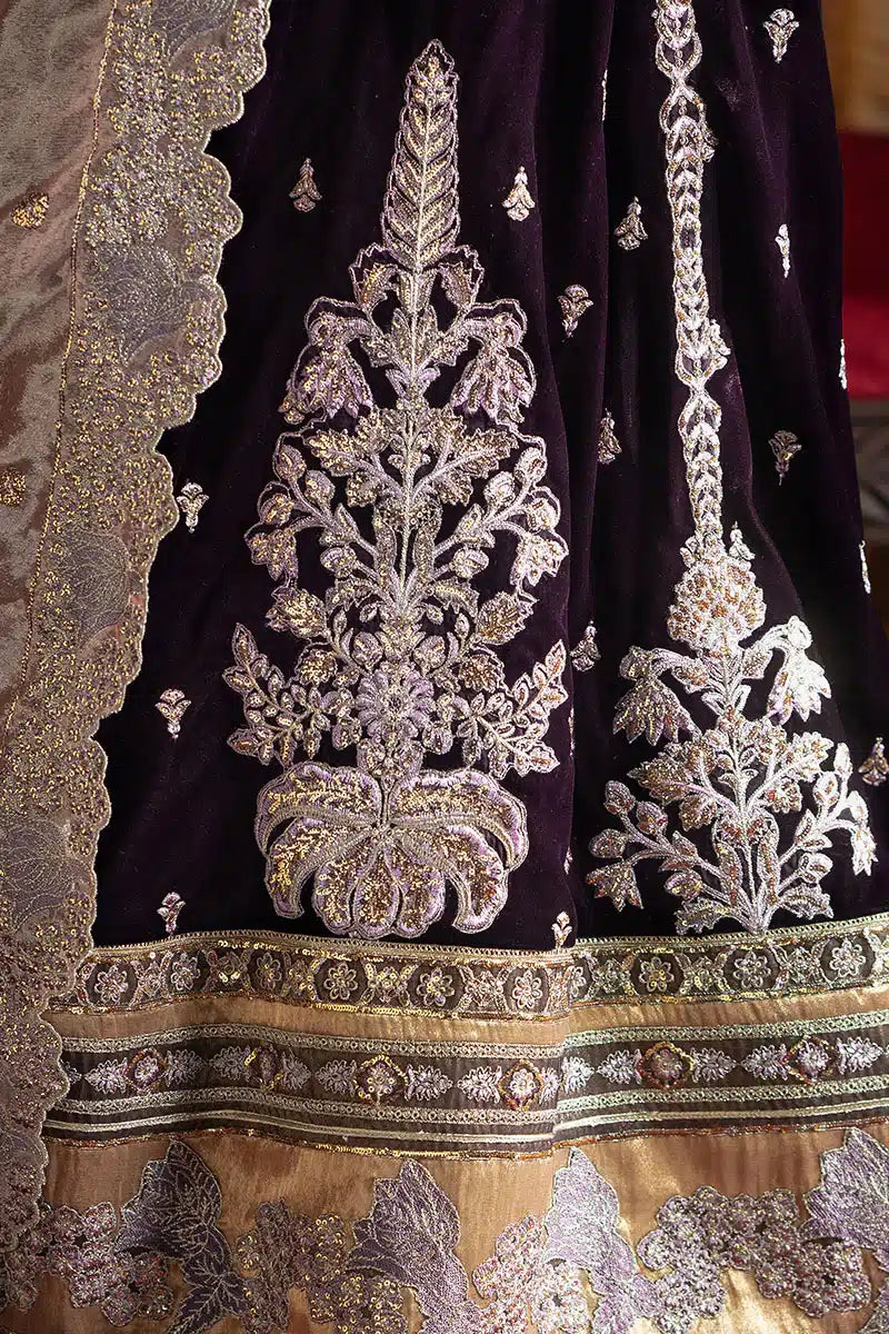 Mushq | Niloufer Velvet Edit 23 | Shirin -  Mushq Bridal - Original Designer Dress - House of Maryam
