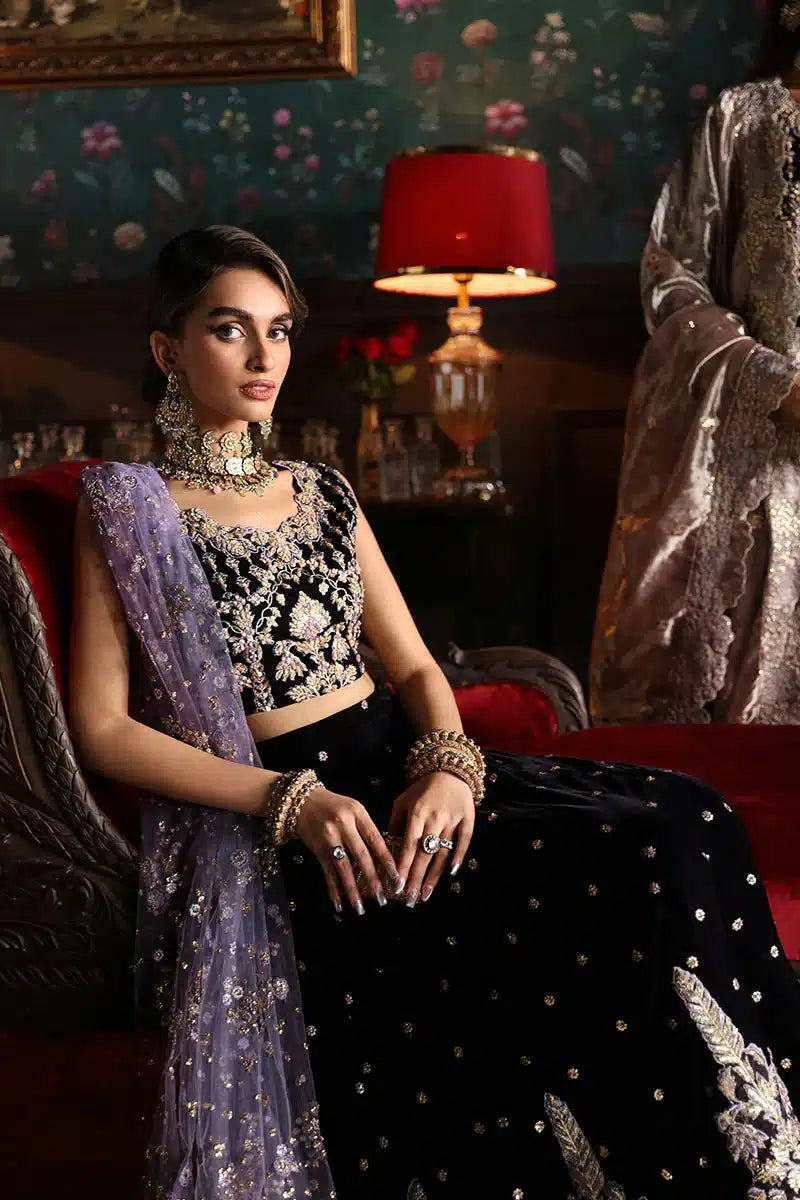 Mushq | Niloufer Velvet Edit 23 | Shirin -  Mushq Bridal - Original Designer Dress - House of Maryam
