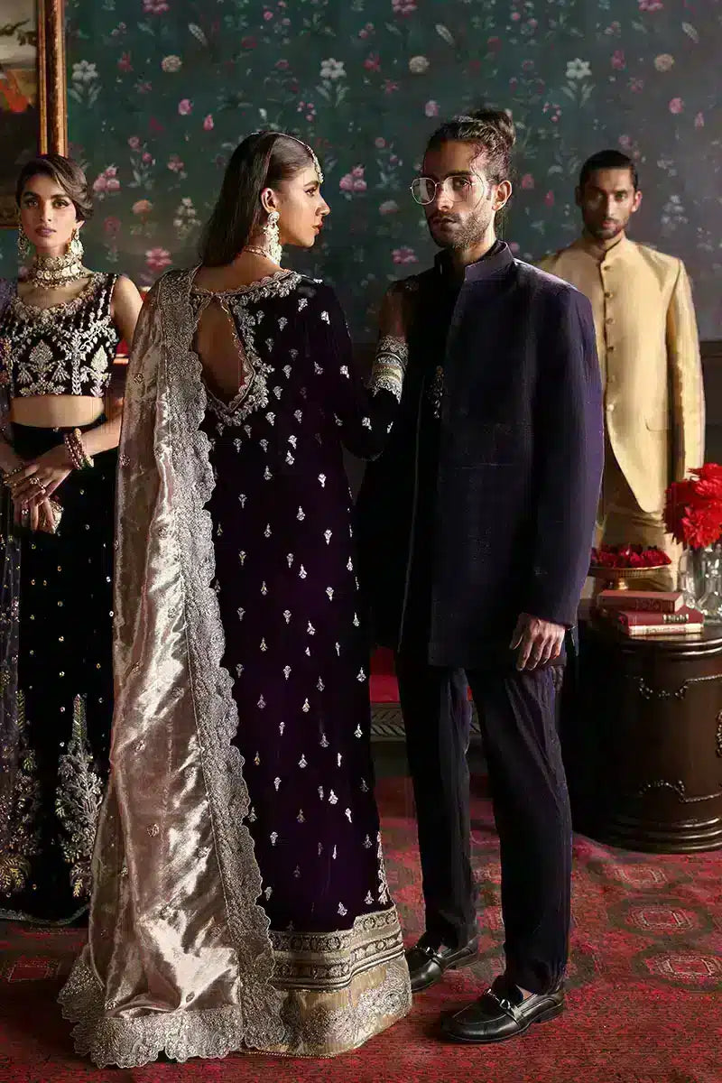 Mushq | Niloufer Velvet Edit 23 | Shirin -  Mushq Bridal - Original Designer Dress - House of Maryam