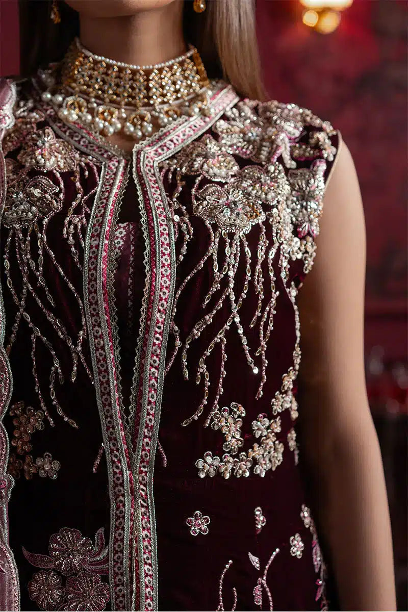 Mushq | Niloufer Velvet Edit 23 | Golnar -  Mushq Bridal - Original Designer Dress - House of Maryam