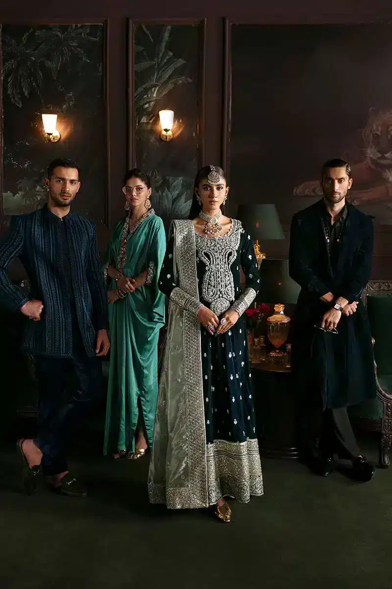 Mushq | Niloufer Velvet Edit 23 | Royan -  Mushq Bridal - Original Designer Dress - House of Maryam
