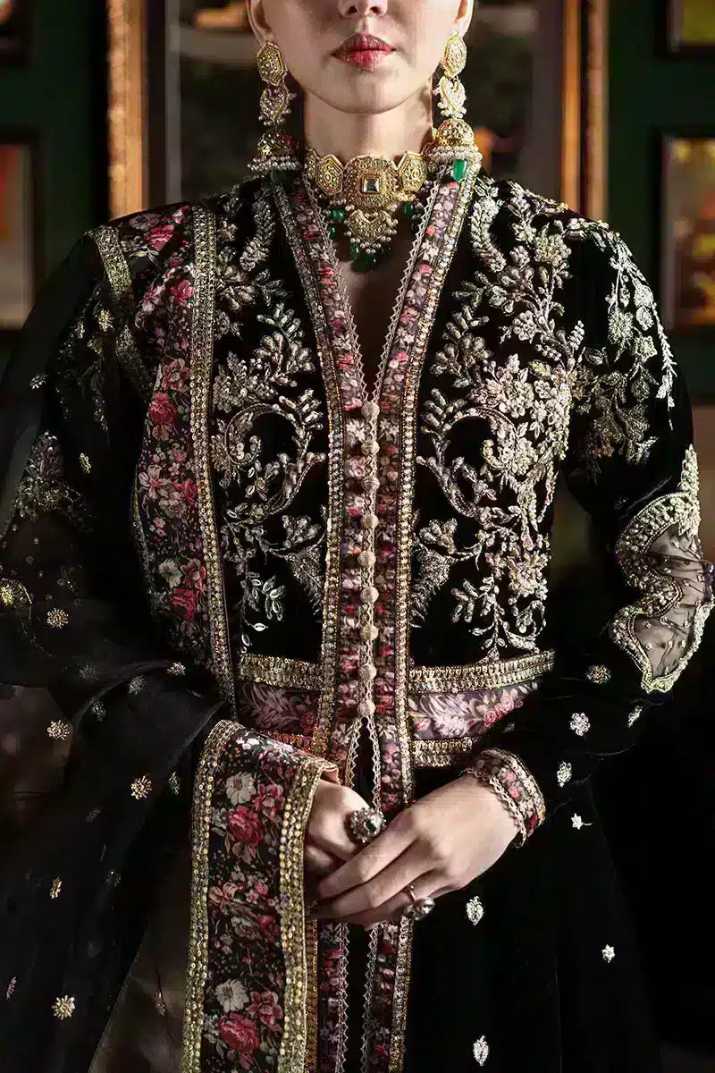 Mushq | Niloufer Velvet Edit 23 | Pari -  Mushq Bridal - Original Designer Dress - House of Maryam