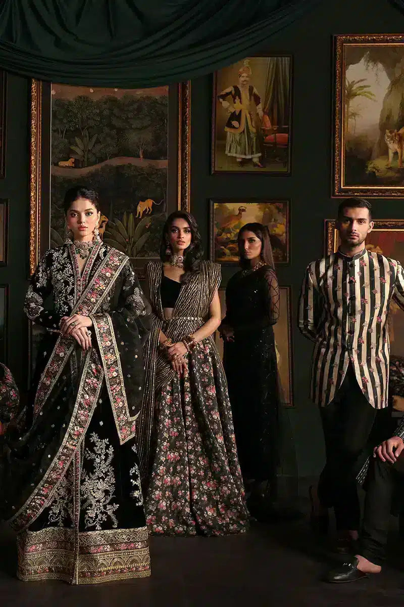 Mushq | Niloufer Velvet Edit 23 | Pari -  Mushq Bridal - Original Designer Dress - House of Maryam