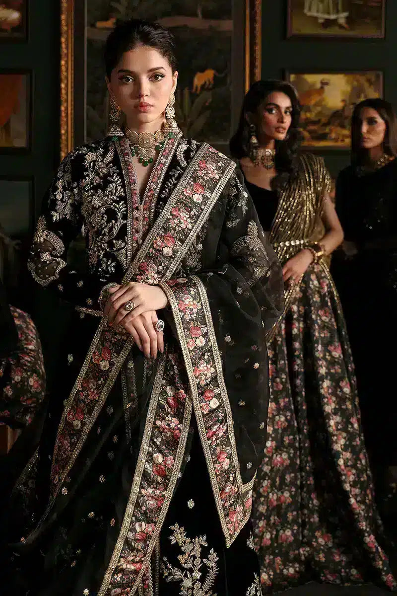 Mushq | Niloufer Velvet Edit 23 | Pari -  Mushq Bridal - Original Designer Dress - House of Maryam