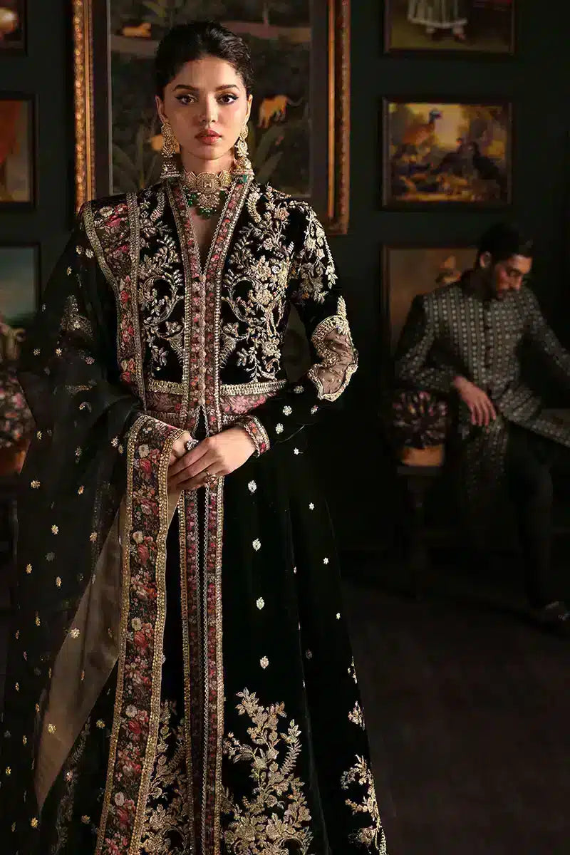 Mushq | Niloufer Velvet Edit 23 | Pari -  Mushq Bridal - Original Designer Dress - House of Maryam