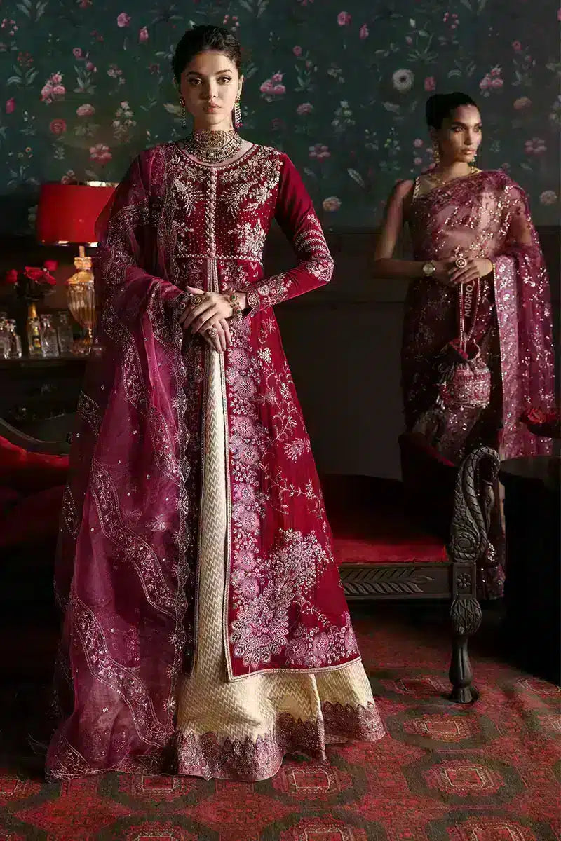 Mushq | Niloufer Velvet Edit 23 | Roxana -  Mushq Bridal - Original Designer Dress - House of Maryam