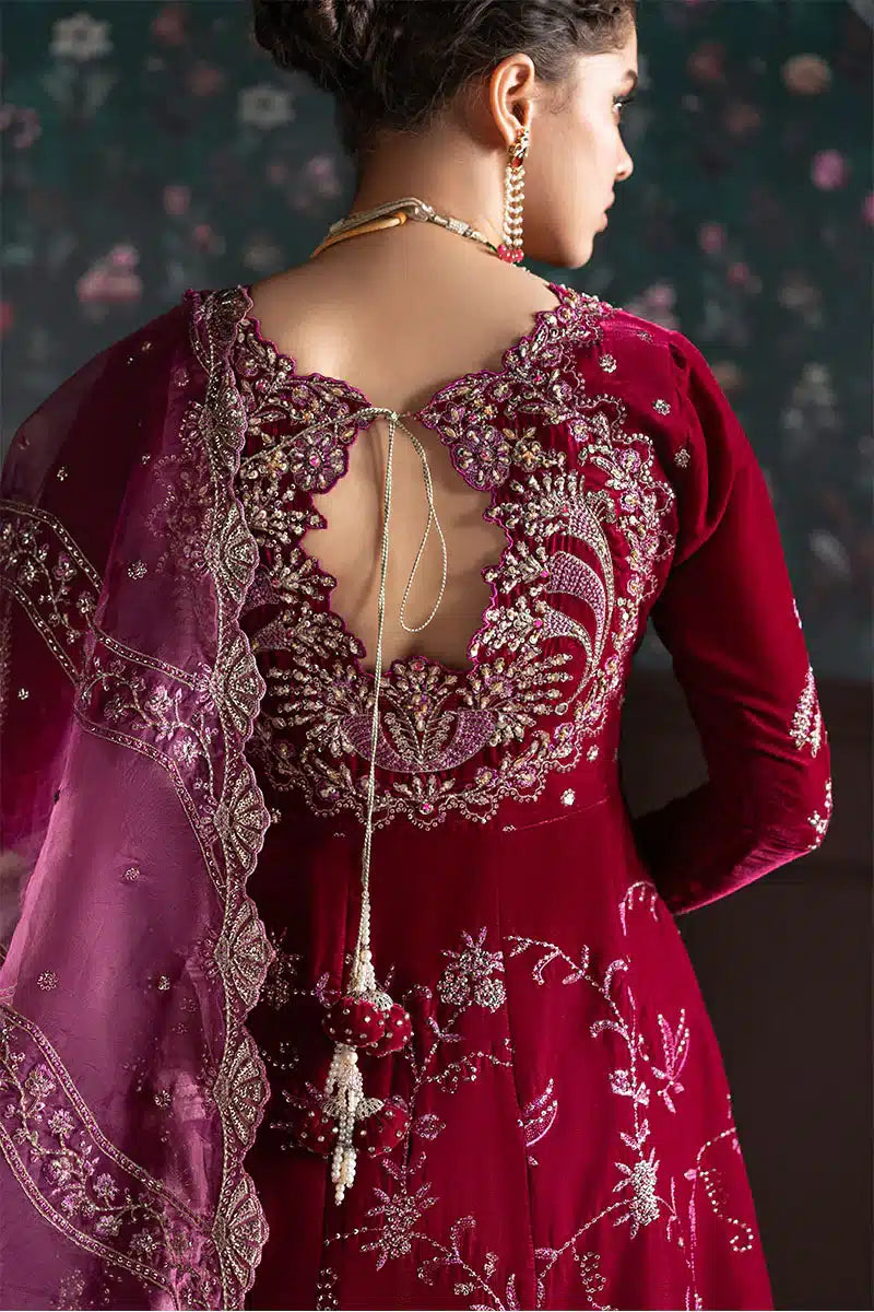 Mushq | Niloufer Velvet Edit 23 | Roxana -  Mushq Bridal - Original Designer Dress - House of Maryam