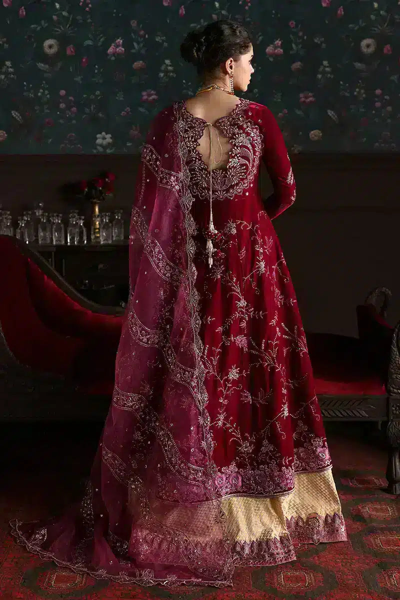 Mushq | Niloufer Velvet Edit 23 | Roxana -  Mushq Bridal - Original Designer Dress - House of Maryam