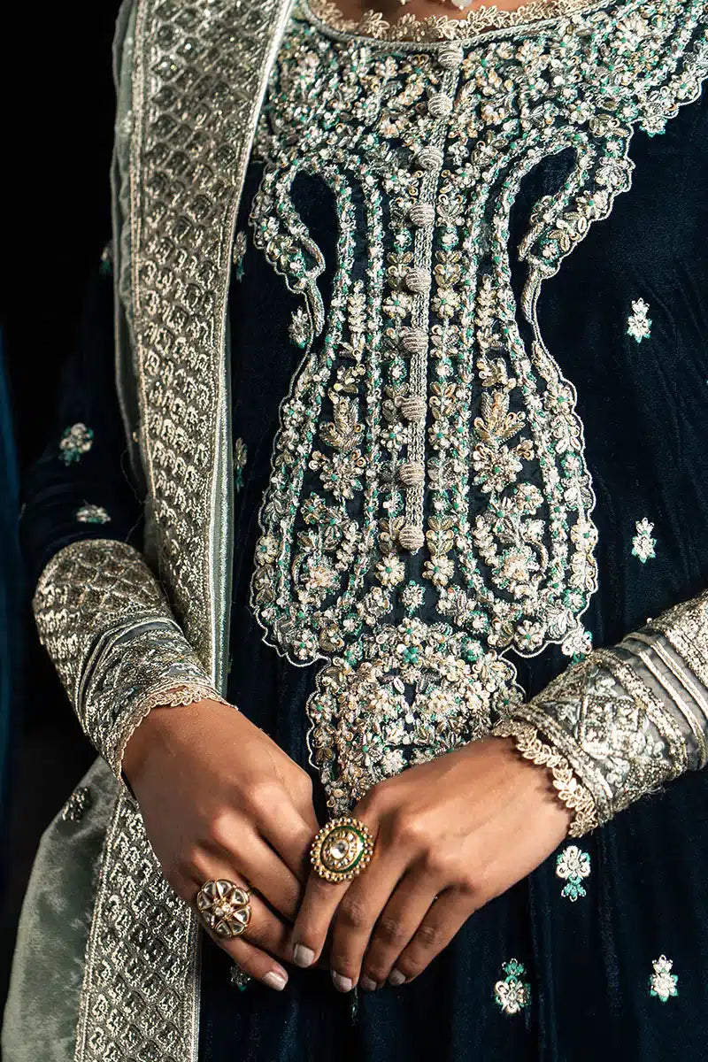 Mushq | Niloufer Velvet Edit 23 | Royan -  Mushq Bridal - Original Designer Dress - House of Maryam