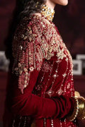 Mushq | Niloufer Velvet Edit 23 | Farah -  Mushq Bridal - Original Designer Dress - House of Maryam