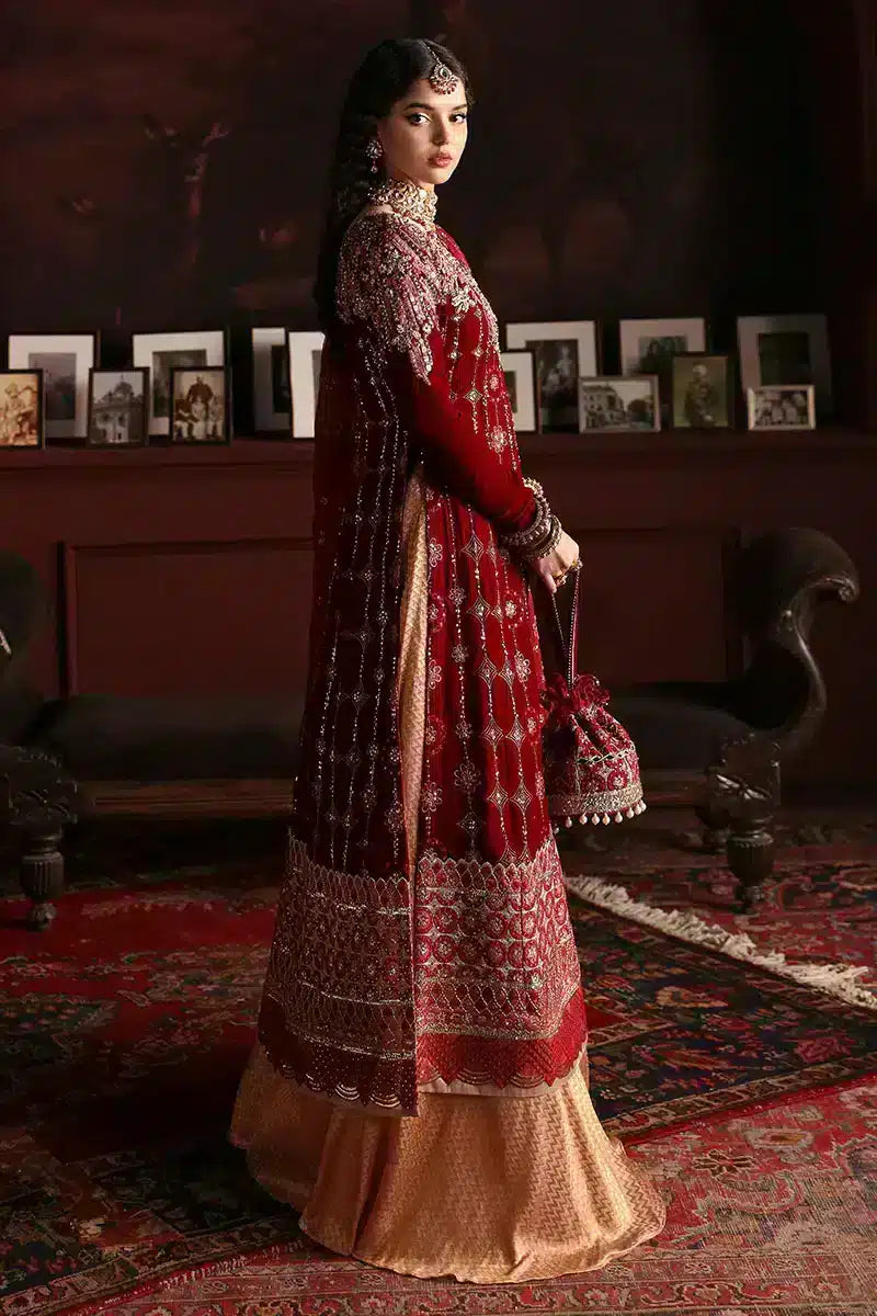 Mushq | Niloufer Velvet Edit 23 | Farah -  Mushq Bridal - Original Designer Dress - House of Maryam