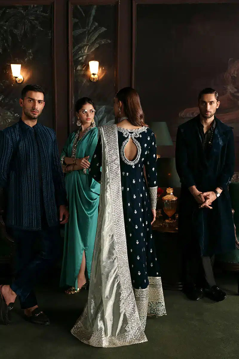 Mushq | Niloufer Velvet Edit 23 | Royan -  Mushq Bridal - Original Designer Dress - House of Maryam