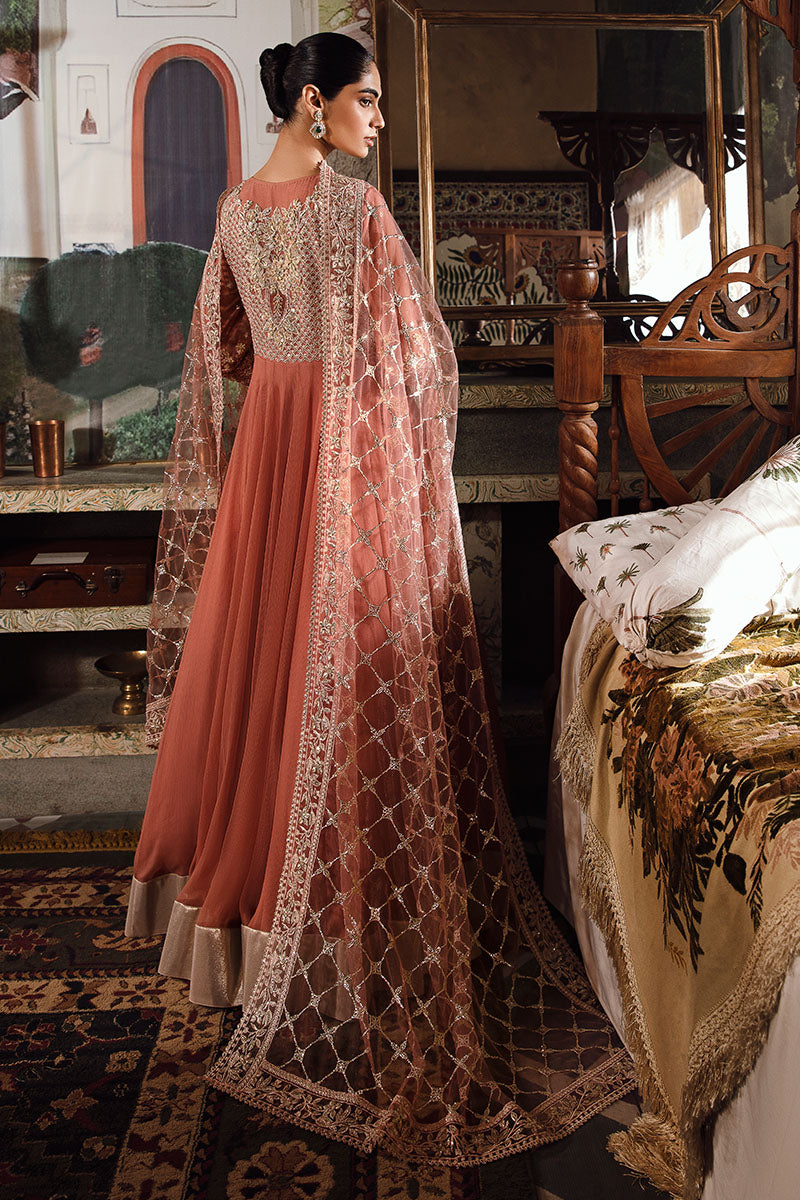 Mushq | Irha Kalidaar Chiffon Pret | AYLA -  Mushq Formal - Original Designer Dress - House of Maryam