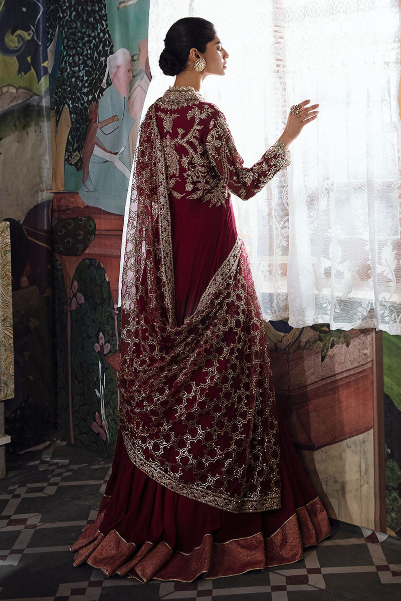 Mushq | Irha Kalidaar Chiffon Pret | NYRA -  Mushq Formal - Original Designer Dress - House of Maryam