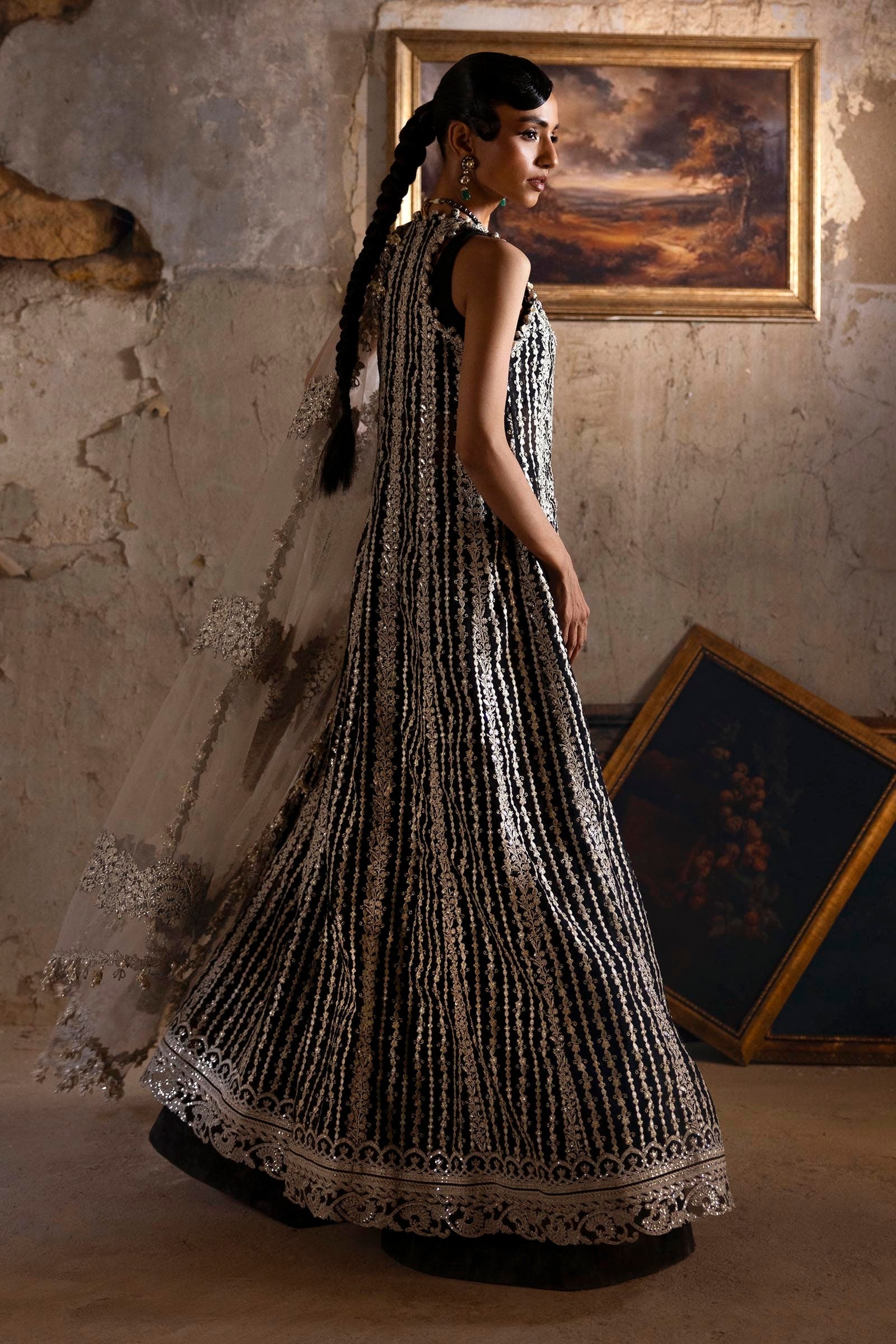 Sana Safinaz | Nura Festive 25 |   N251-003-3CX -  Sana Safinaz Ladies Clothes - Original Designer Dress - House of Maryam