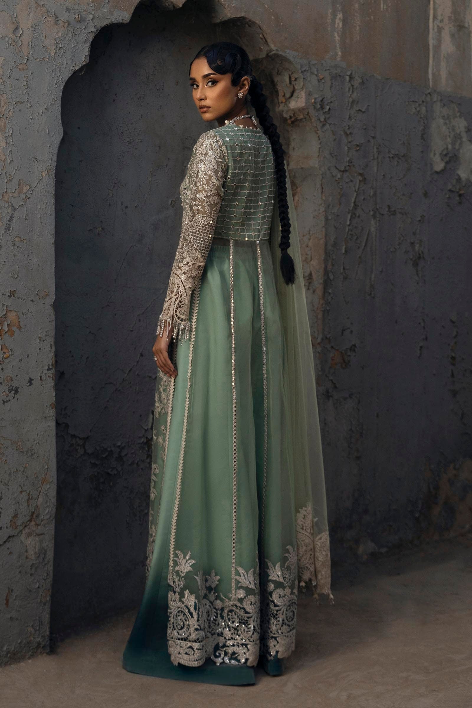 Sana Safinaz | Nura Festive 25 | N251-005-3CX -  Sana Safinaz Ladies Clothes - Original Designer Dress - House of Maryam