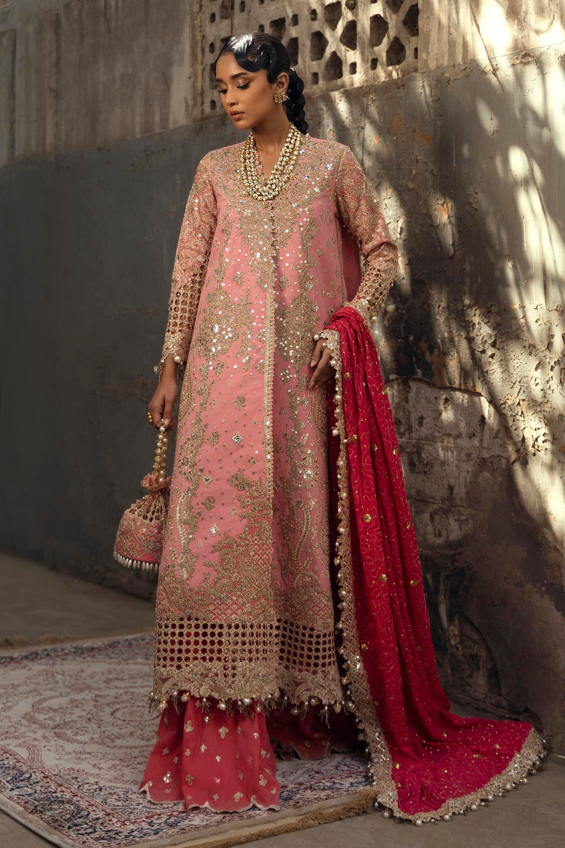 Sana Safinaz | Nura Festive 25 | N251-006-3CL -  Sana Safinaz Ladies Clothes - Original Designer Dress - House of Maryam