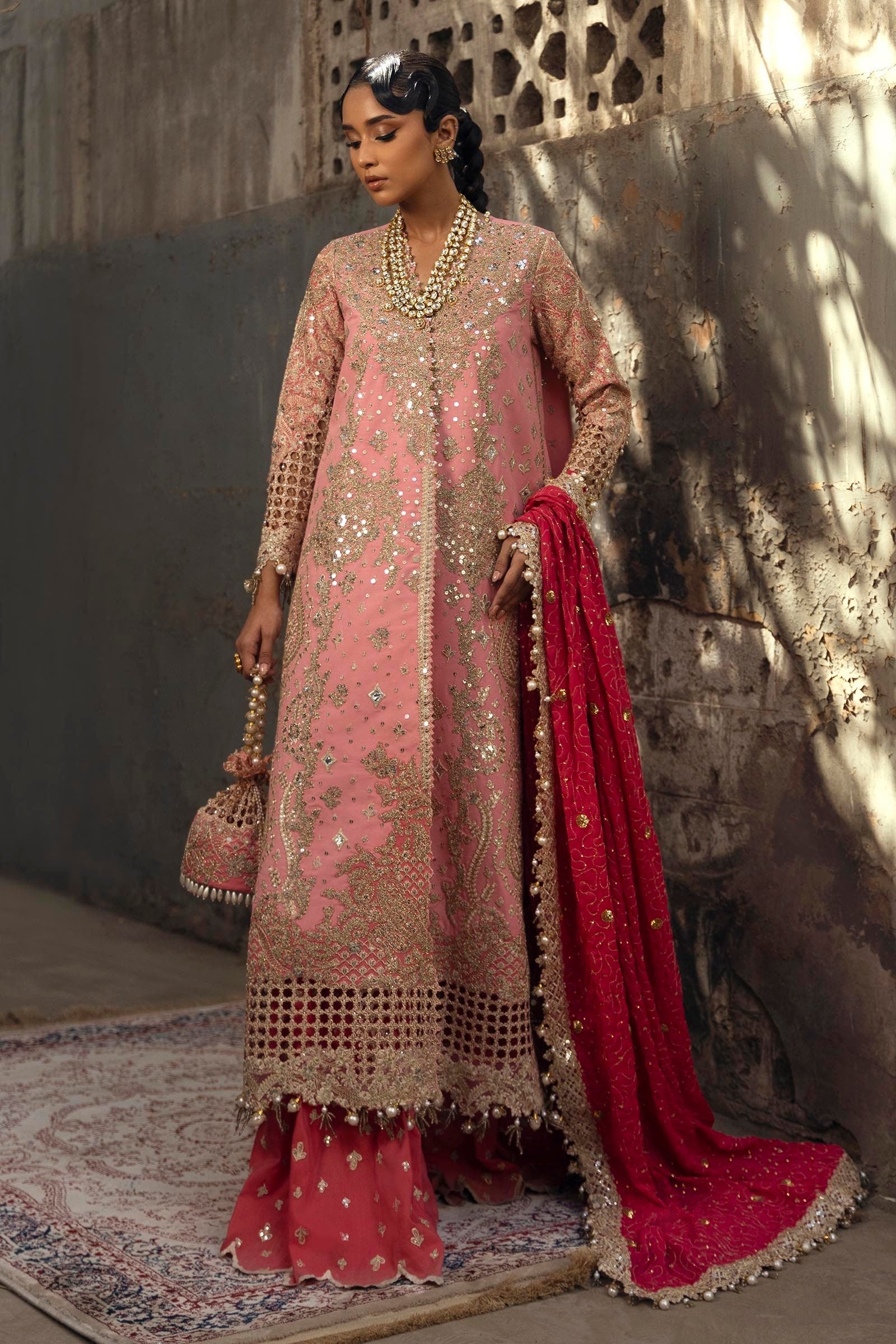 Sana Safinaz | Nura Festive 25 | N251-006-3CL -  Sana Safinaz Ladies Clothes - Original Designer Dress - House of Maryam