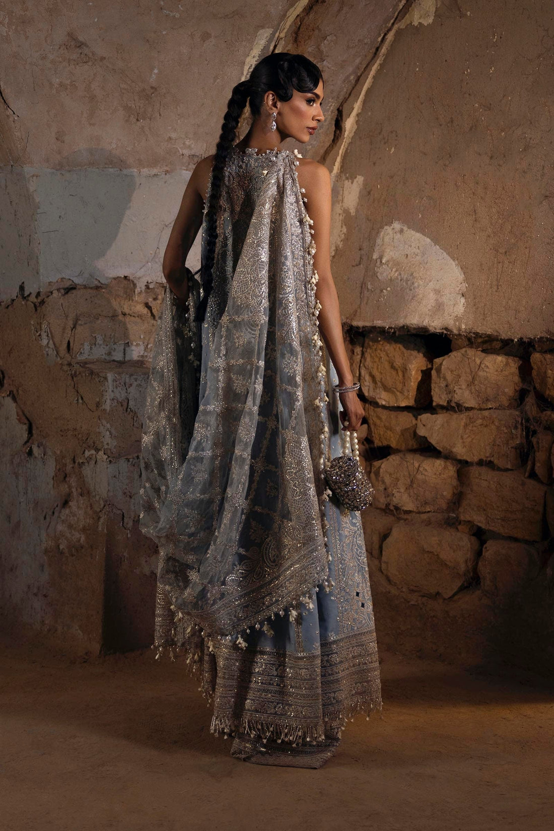 Sana Safinaz | Nura Festive 25 | N251-008-3CT -  Sana Safinaz Ladies Clothes - Original Designer Dress - House of Maryam