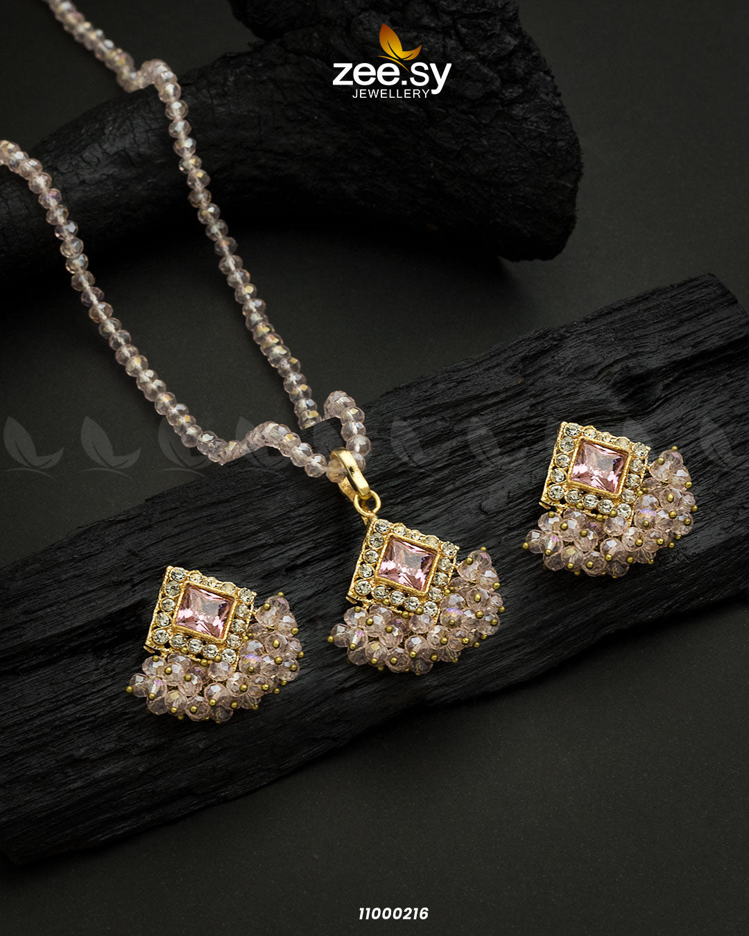 Necklace-0547 -  Zeesy Necklace Sets - Original Designer Dress - House of Maryam