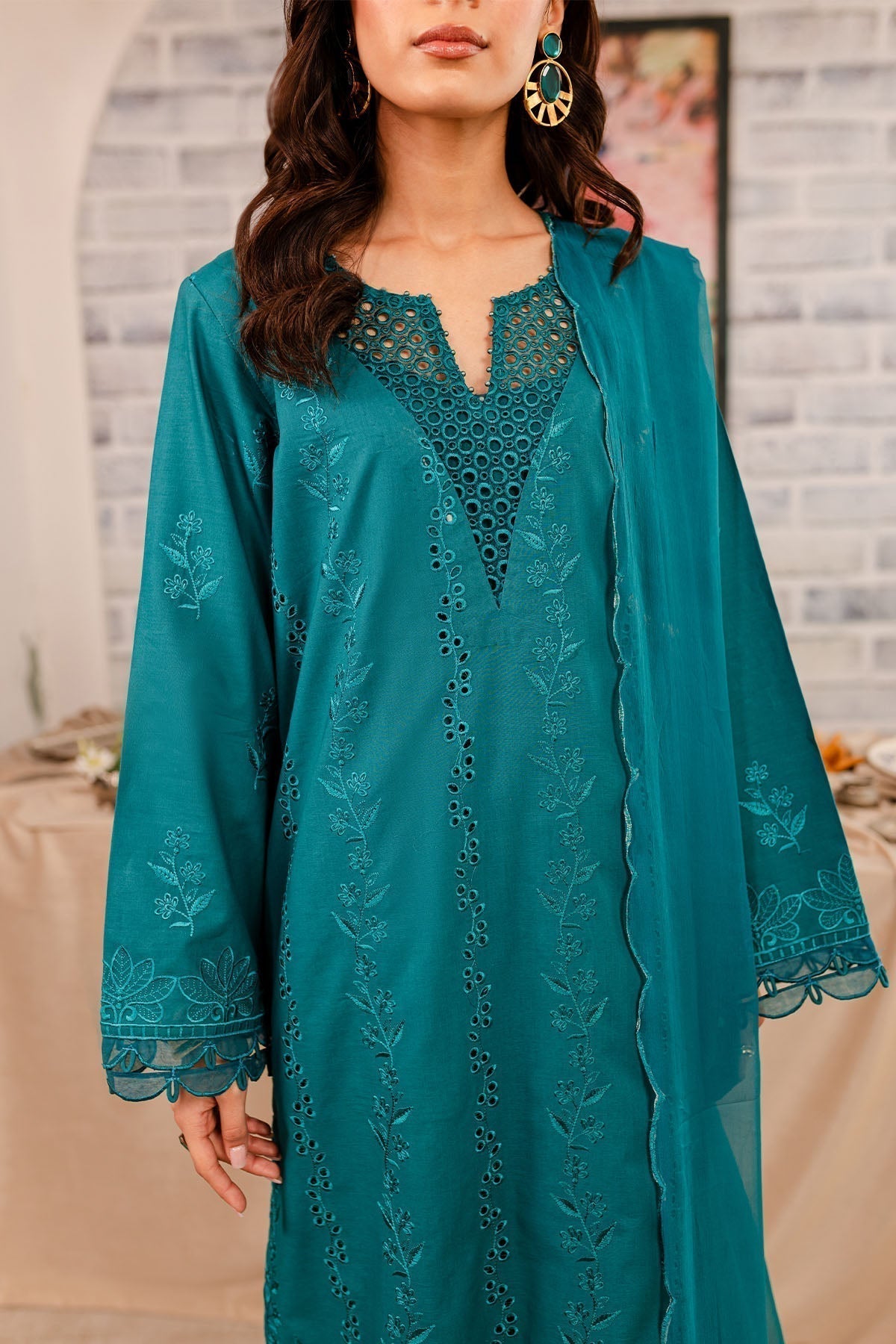 Nureh | Shades Of Summer | NP-495 -  Nureh Luxury - Original Designer Dress - House of Maryam