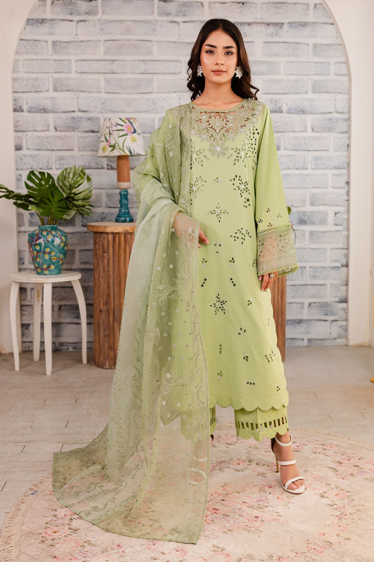 Nureh | Shades Of Summer | NP-490 -  Nureh Luxury - Original Designer Dress - House of Maryam