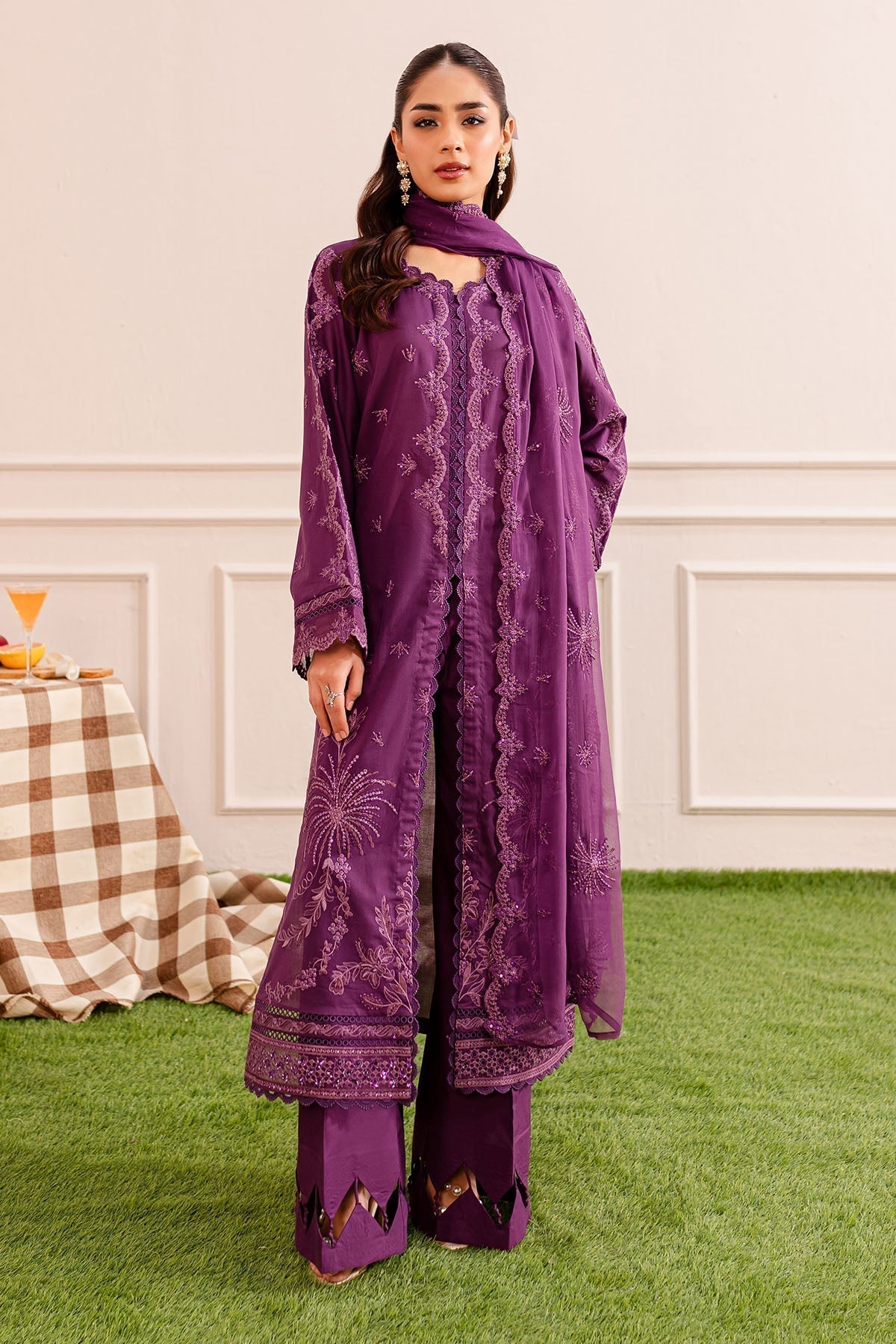 Nureh | Shades Of Summer | NP-465 -  Nureh Luxury - Original Designer Dress - House of Maryam