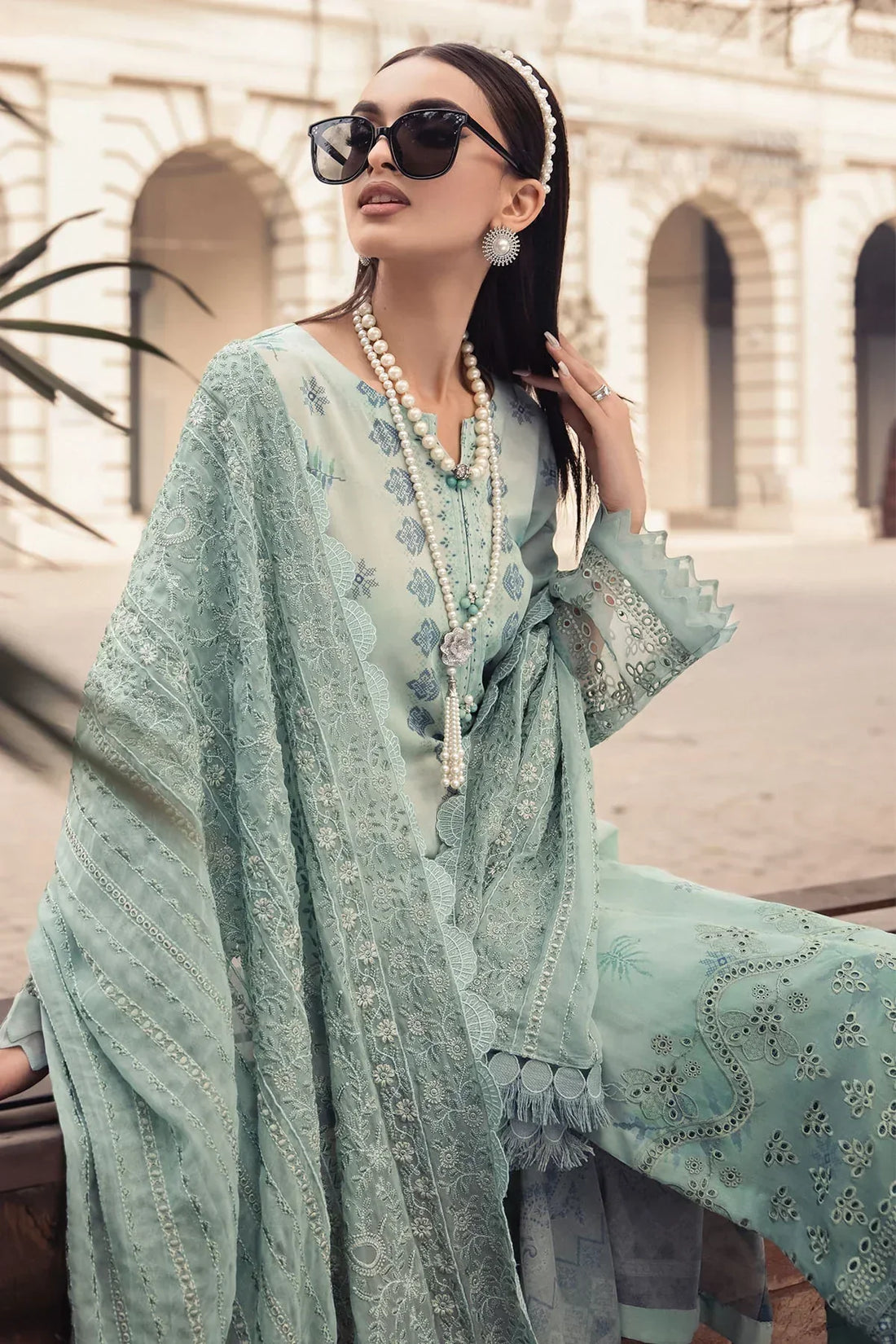Nureh | Swiss Prints | NS-118 -  Nureh Luxury - Original Designer Dress - House of Maryam