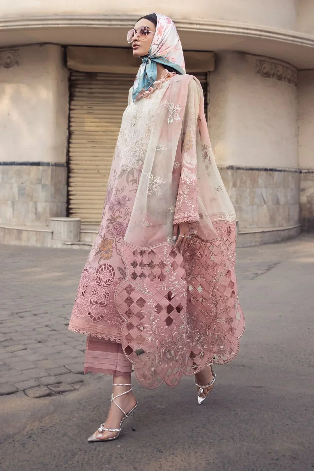 Nureh | Swiss Prints | NS-117 -  Nureh Luxury - Original Designer Dress - House of Maryam