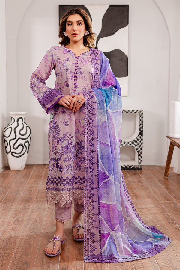 Nureh | Printed Lawn | SP-98 -  Nureh Luxury - Original Designer Dress - House of Maryam