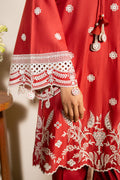 Cross Stitch | Mahiri Lawn 25 | SCARLET GARDEN -  Cross Stitch Ladies Clothes - Original Designer Dress - House of Maryam