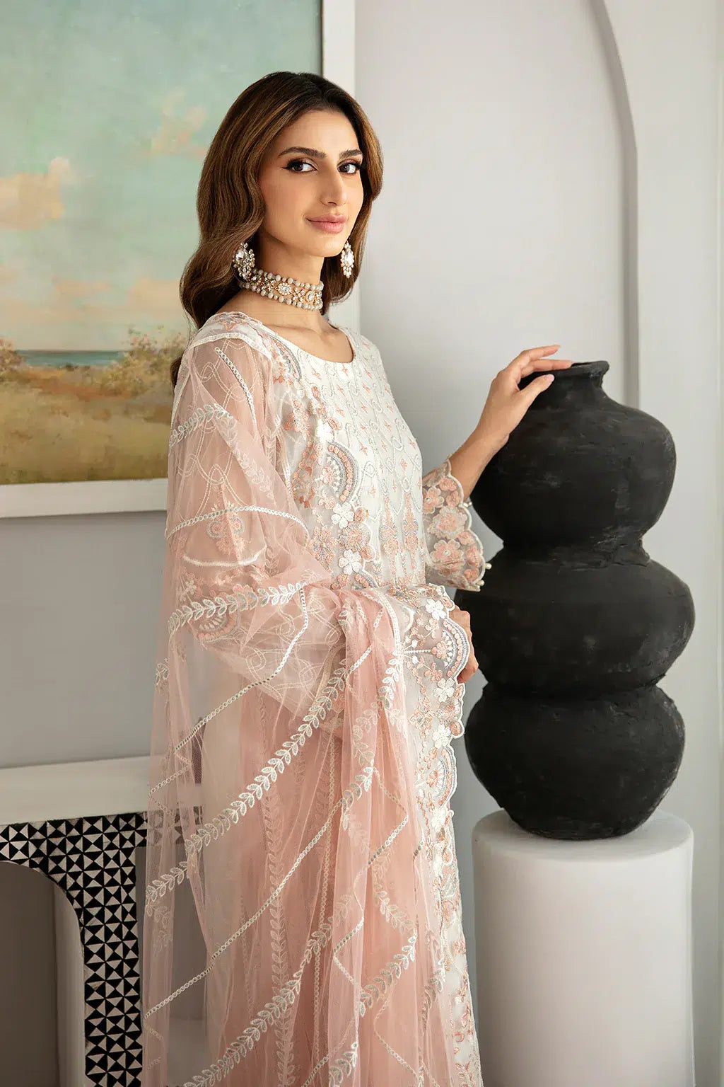 Ramsha | Rangoon Chiffon Collection | D-1103 -  Ramsha Formal - Original Designer Dress - House of Maryam