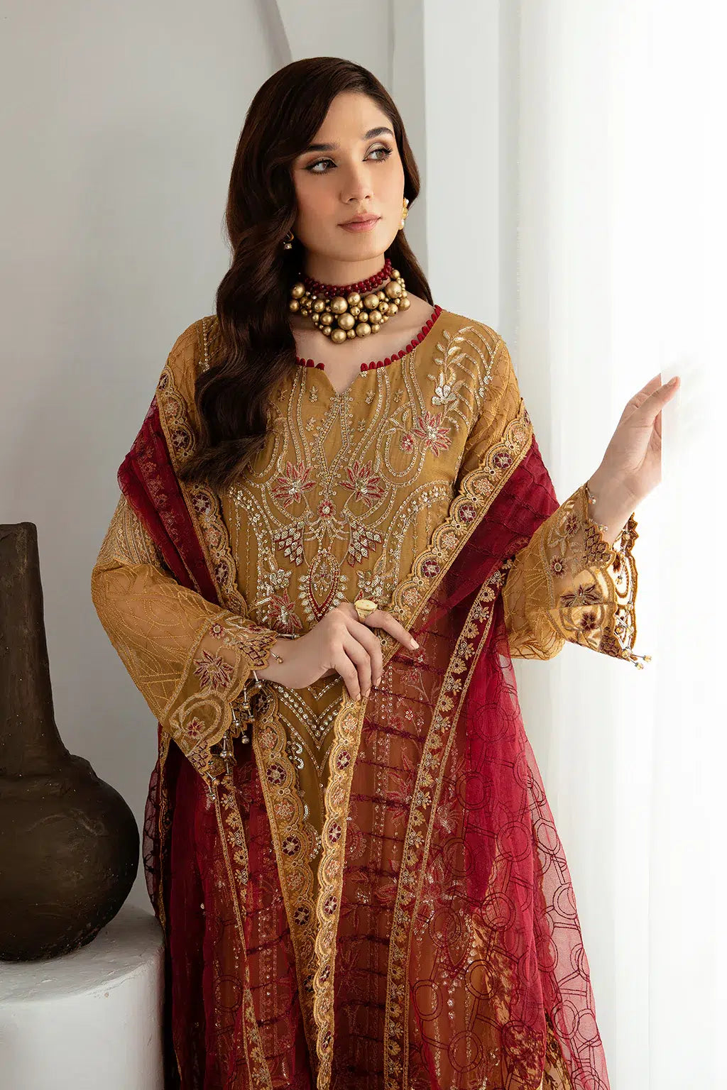 Ramsha | Rangoon Chiffon Collection | D-1110 -  Ramsha Formal - Original Designer Dress - House of Maryam