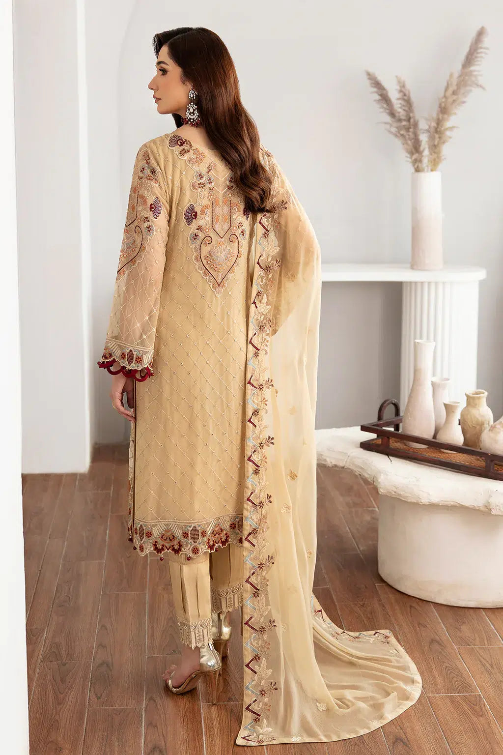 Ramsha | Rangoon Chiffon Collection | D-1108 -  Ramsha Formal - Original Designer Dress - House of Maryam