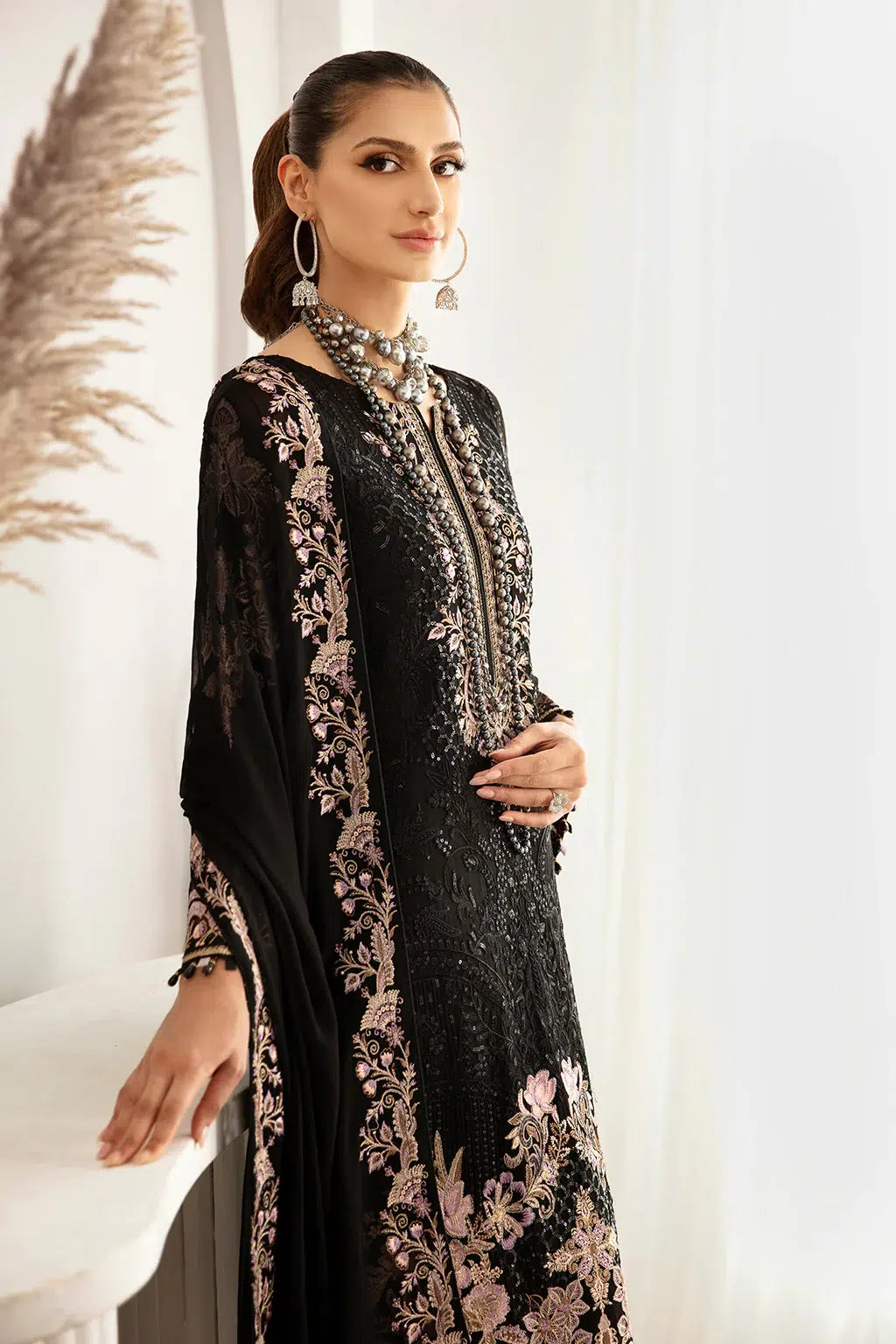 Ramsha | Rangoon Chiffon Collection | D-1106 -  Ramsha Formal - Original Designer Dress - House of Maryam