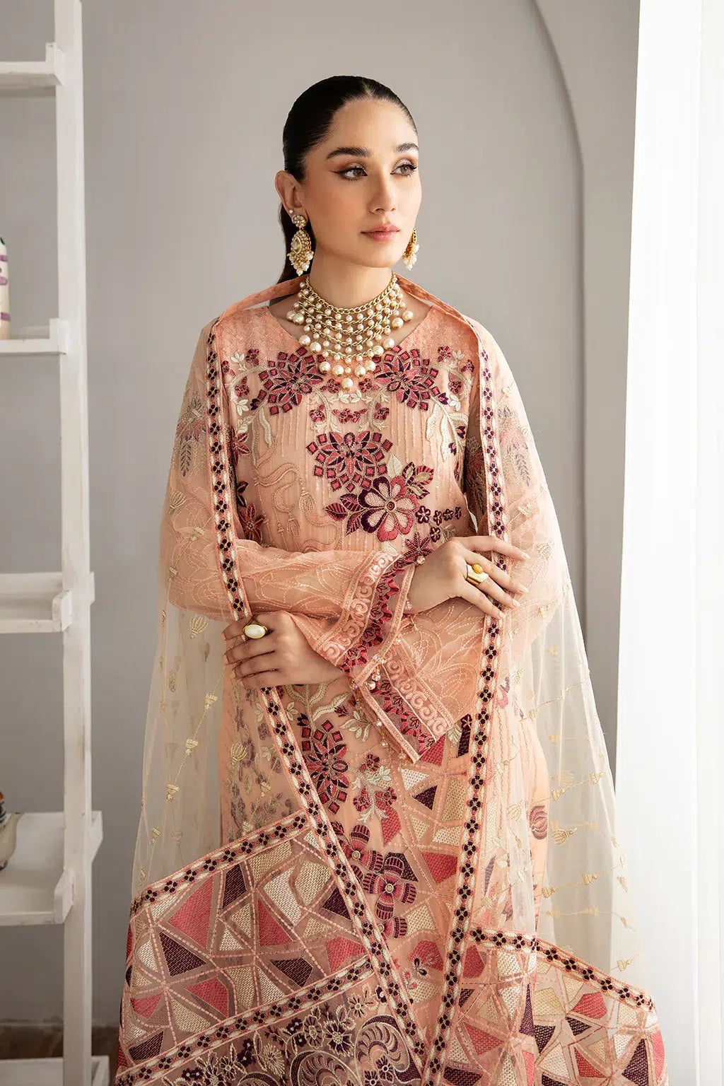 Ramsha | Rangoon Chiffon Collection | D-1112 -  Ramsha Formal - Original Designer Dress - House of Maryam