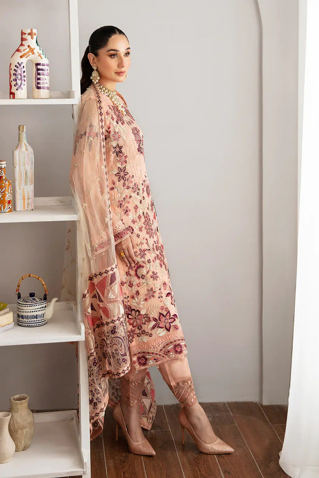 Ramsha | Rangoon Chiffon Collection | D-1112 -  Ramsha Formal - Original Designer Dress - House of Maryam