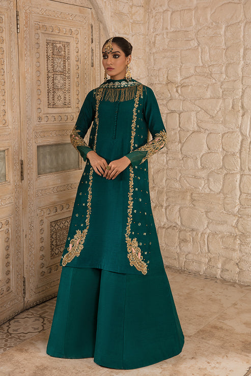 Saffron | Persia Wedding Collection | Emerald Elegance -  Saffron Formal - Original Designer Dress - House of Maryam