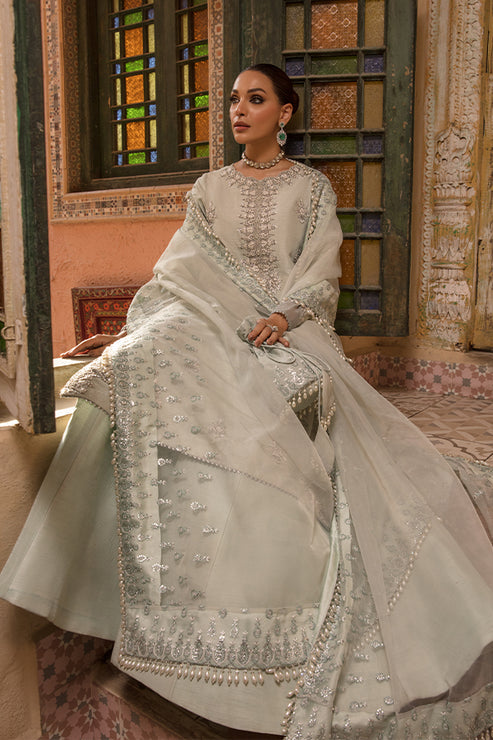 Saffron | Persia Wedding Collection | Teal Evening -  Saffron Formal - Original Designer Dress - House of Maryam
