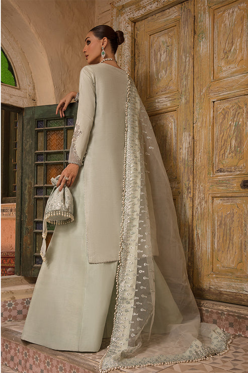 Saffron | Persia Wedding Collection | Teal Evening -  Saffron Formal - Original Designer Dress - House of Maryam