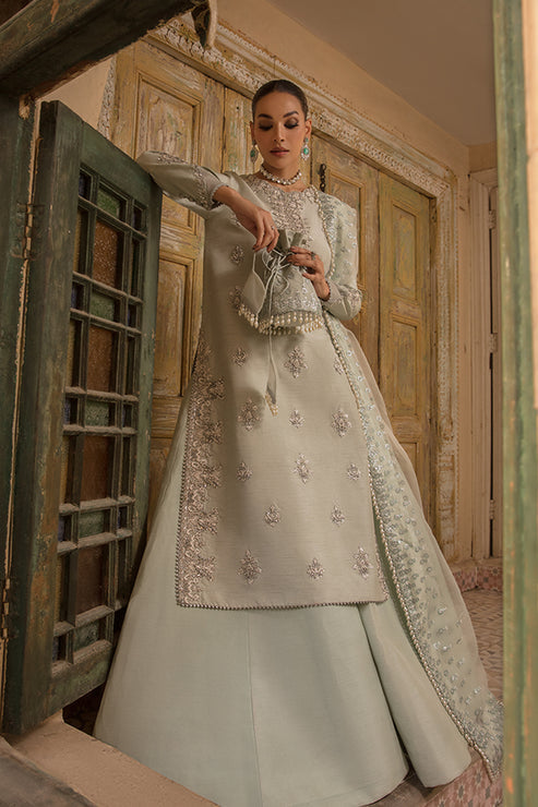 Saffron | Persia Wedding Collection | Teal Evening -  Saffron Formal - Original Designer Dress - House of Maryam
